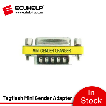 Mini Gender Adapter for TagFlash to read/write ECU via OBD