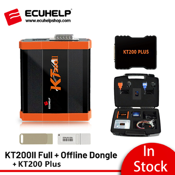 ECUHELP KT200 II Full Version with Offline Workstation & KT200 Plus Ecu Programmer [Add more ECUs R/W/Clone, Online Update]