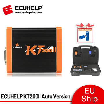 [EU Ship] ECUHELP KT200 II ECU Programmer Auto Version for Car Truck, R/W ECU Bench / OBD / BOOT / BDM / JTAG mode