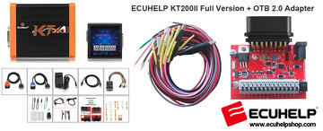 ECUHELP KT200II ECU Programmer Full Version + OTB 2.0 Adapter (OBD on Bench Adapter)