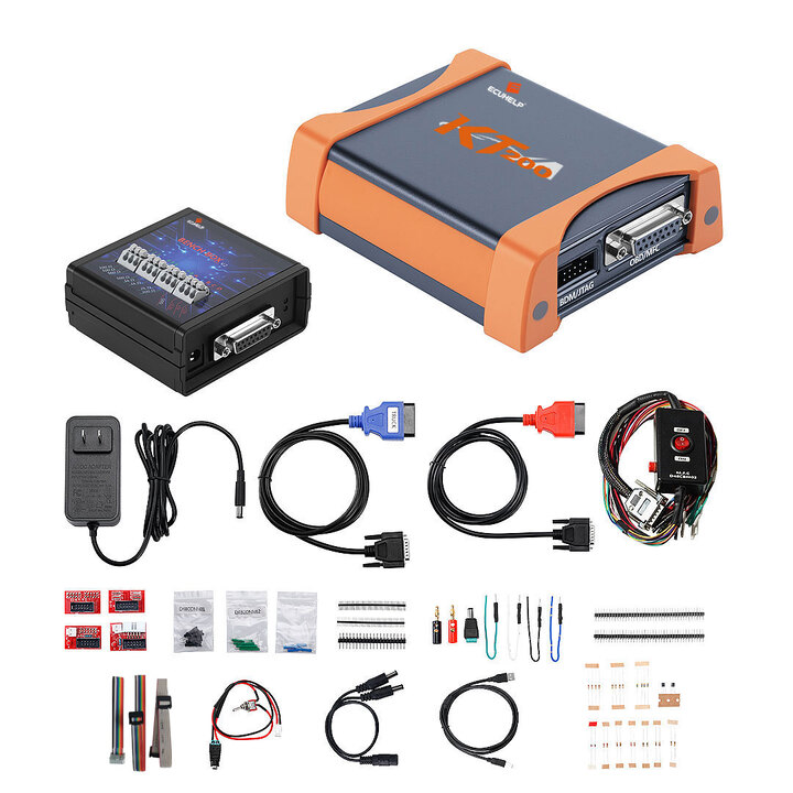 [In Suitcase] ECUHELP KT200 ECU Programmer Full Version for Car Truck Motorbike Tractor Boat Get Free Gift