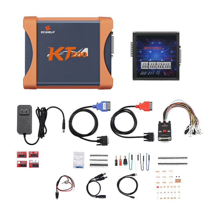 [In Suitcase] ECUHELP KT200 ECU Programmer Full Version for Car Truck Motorbike Tractor Boat Get Free Gift