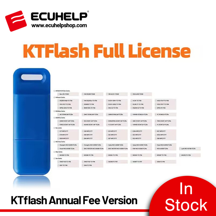 ECUHELP KTFlash Annual Fee Version Activation