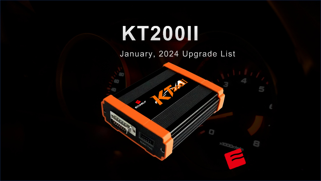 KT200II Update January, 2024