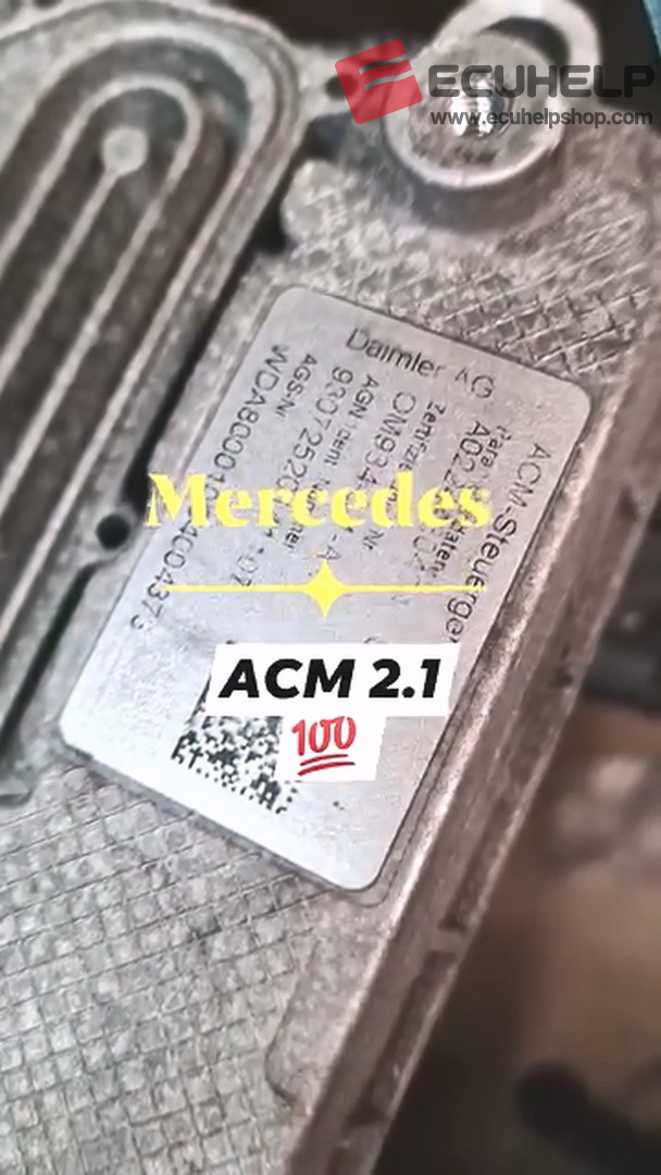 Overview of the Mercedes Continental ACM2.1 ECU