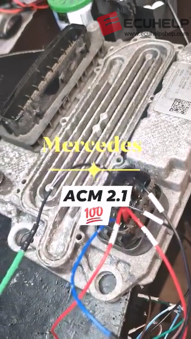  To connect the KT200II to the ECU Mercedes Continental ACM2.1-01