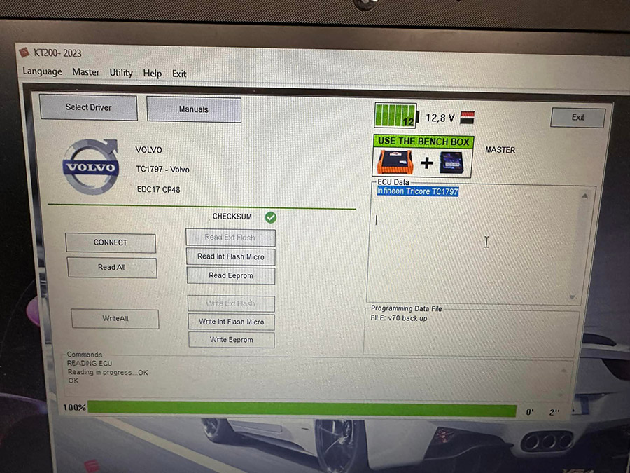 ECUHELP Kt200 can read edc17cp48 100%