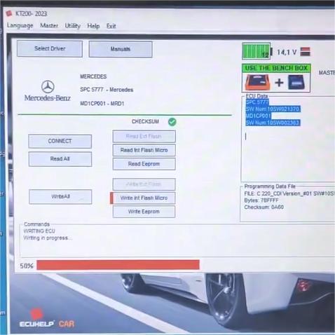 MD1CP001 smooth reading and writing with KT200